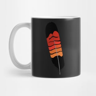 Red Tailed Black Cockatoo Feather Mug